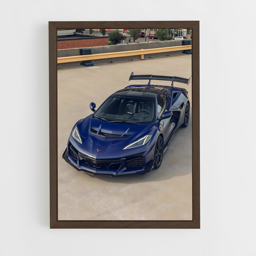 Poster Corvette Mania – affiche Chevrolet (vue 5)